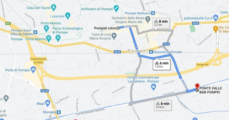 Ponte Valle B&B Pompei Scafati Exteriör bild